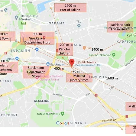 Jakobsoni 7 Lägenhet Tallinn